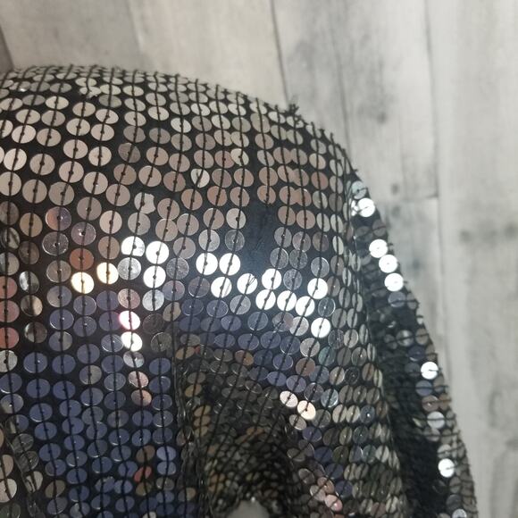 Vintage Jean for Joseph Le Bon Silk Sequins Top - Picture 2 of 7